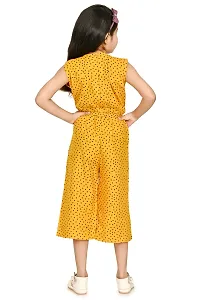 Elegant Cotton Blend Printed Jumpsuits For Girls-thumb4