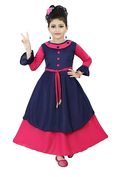 Chandrika Kids Festive Maxi Gown Dress for Girls