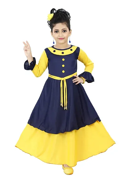 Chandrika Kids Festive Maxi Gown Dress for Girls