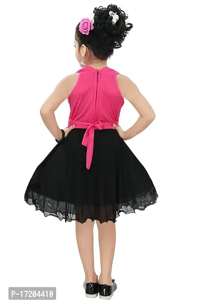 Chandrika Kids Party Midi Dress for Girls-thumb3