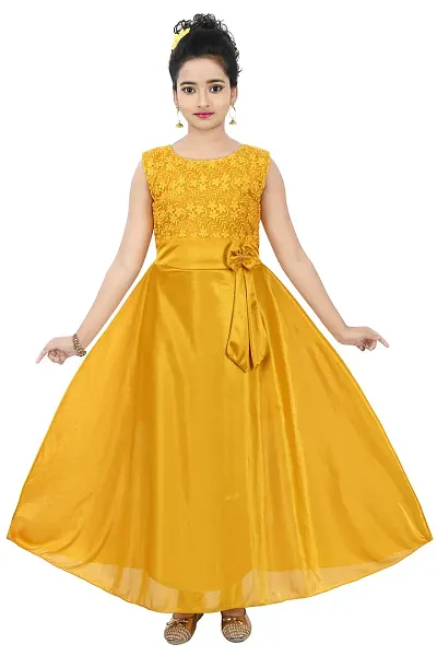 Chandrika Kids Festive Gown Dress for Girls