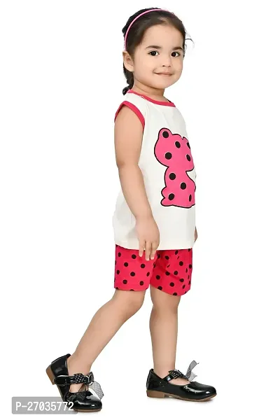 Classic Cotton Printed  Clothing Set for Kids Girl-thumb3