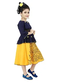 Chandrika Kid's Cotton Skirt And Top Set-thumb1