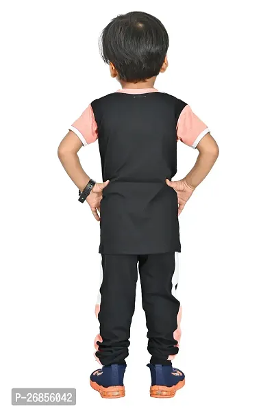 Classic Solid Clothing Set for Kids Boy-thumb3