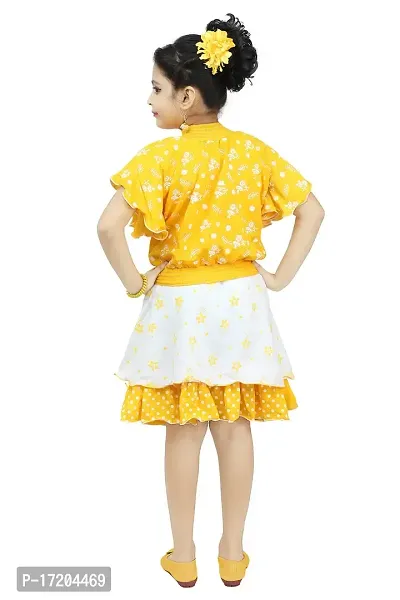 Chandrika Kids cute Skirt and Top Set for Girls-thumb3