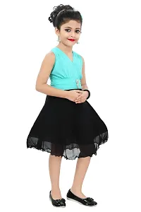 Chandrika Kids Party Midi Dress For Girls-thumb1