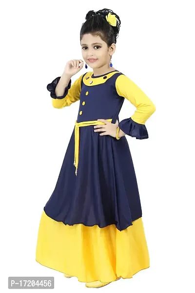 Chandrika Kids Festive Maxi Gown Dress for Girls-thumb2