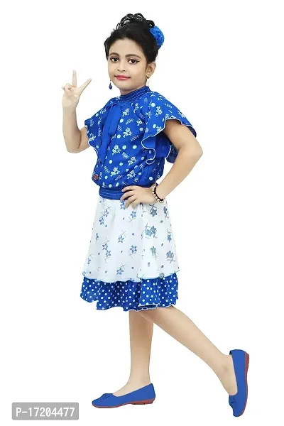 Chandrika Kids cute Skirt and Top Set for Girls-thumb2