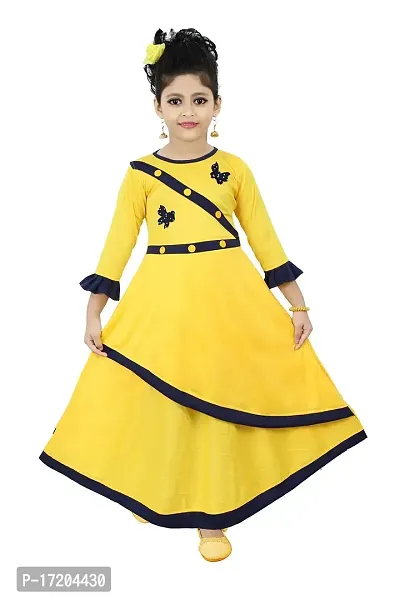 Chandrika Kids Festive Gown Dress for Girls