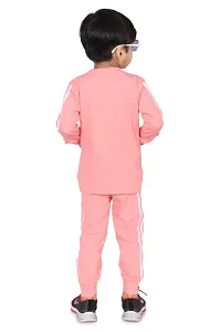 Chandrika Full Sleeve Tshirt Sweatshirt Joggers  Clothing Set for Kids Boy  Girl-thumb1