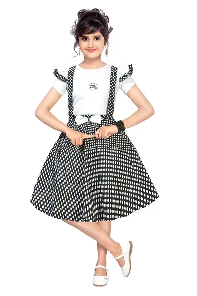 4 YOU Beautiful Top and Bottom Set Dress for Girls (6-7 Years)