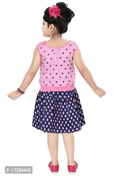 Chandrika Kids Casual Skirt and Top Set for Girls-thumb3