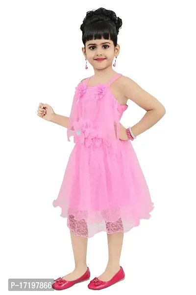 Girls Knee Length Two Pieces Dresses-thumb2