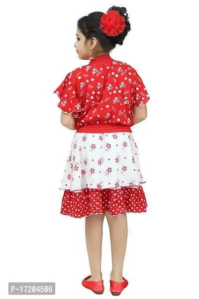 Chandrika Kids cute Skirt and Top Set for Girls-thumb3