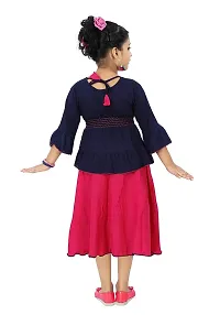 Chandrika Kid's Cotton Skirt And Top Set-thumb2