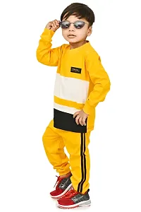 Chandrikanbsp;New Stylish kids Boysnbsp;Fullnbsp;Sleeve T-shirt  Trouser Combo set nbsp;-thumb1