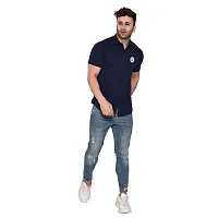 Stylish Cotton Blend Short  Sleeves Shirt For Men-thumb3