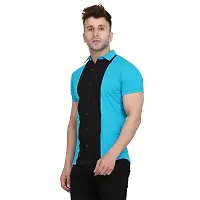 Men's Short Sleeves Spread Shirt (Multi)_S-thumb2