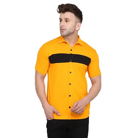 New Launched Cotton Blend Short Sleeves Casual Shirt
