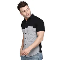 Men's Short Sleeves Spread Shirt (Multi)_S-thumb4