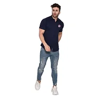 Stylish Cotton Blend Short  Sleeves Shirt For Men-thumb4