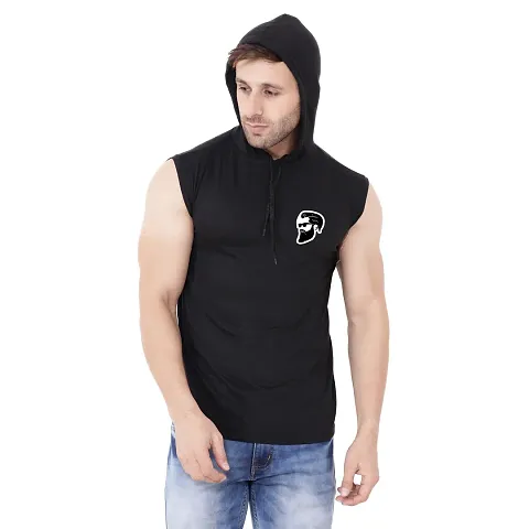 Men's Sleeveless Hooded Tees ( )_S