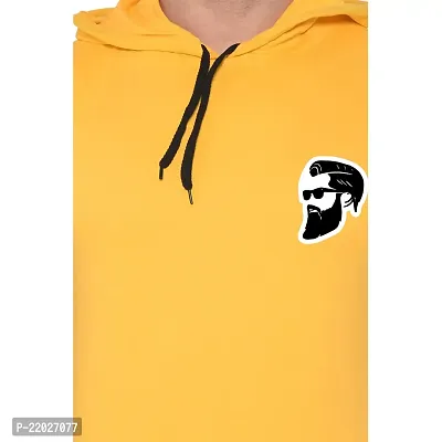 Men's Sleeveless Hooded Tees ( Yellow )_S-thumb5