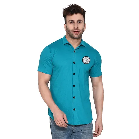 Must Have Cotton Blend Short Sleeves Casual Shirt
