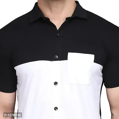 Men's Short Sleeves Spread Shirt (Multi)_S-thumb5