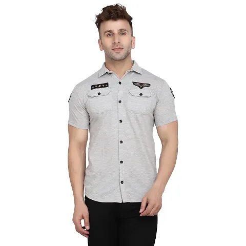 Must Have Cotton Blend Short Sleeves Casual Shirt 