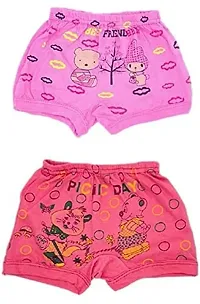 BABY4U unisex-child Cotton Bloomers (Pack of 4) (Bloomers_P_Multicolour_5 Years - 6 Years)-thumb1