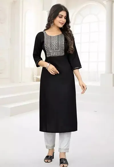 Stylish Rayon Kurta For Women