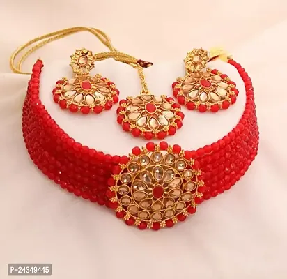 Stylish Fancy Designer Alloy Jewellery Set For Women Pack Of 1-thumb0