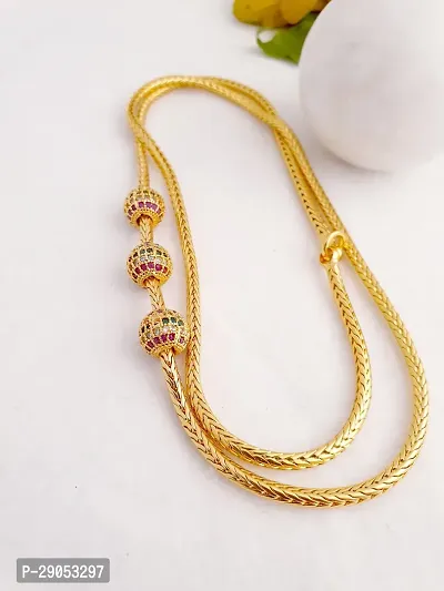 Elegant Mugappu Chain 24 Inch Mop Chain for Women-thumb3