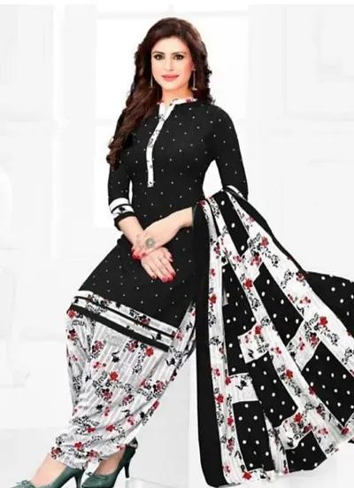 Leon Cotton Suit Piece Un-Stitched Salwar Suits and Dress Materials 