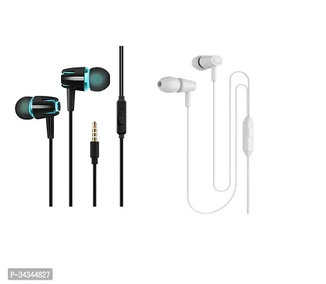 Stylish Multicoloured In-ear Noise Cancelling Headphone Pack Of 2-thumb0