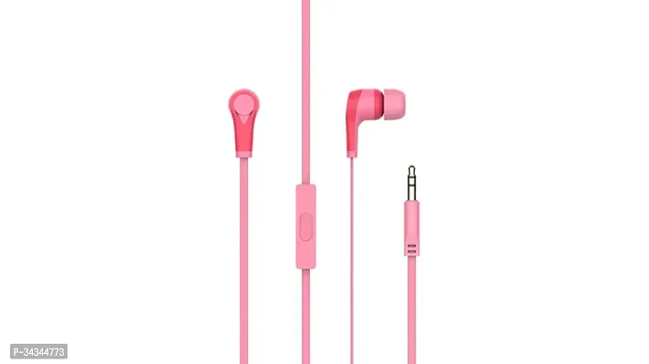 Stylish Red In-ear Volume Control Headphone-thumb0