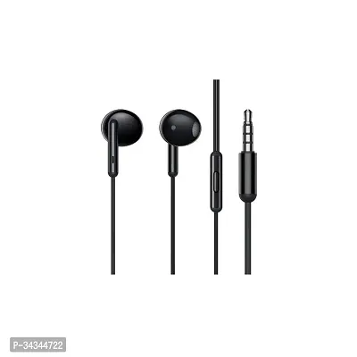 Stylish Black In-ear Volume Control Headphone-thumb0