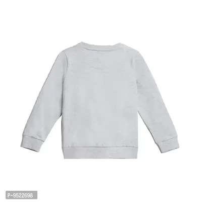 Boys Cotton Blend Printed Sweatshirt-thumb2