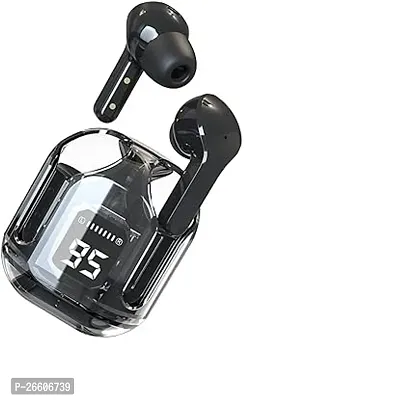 Latest Transparent Ultra -pods Earbuds 8D Stereo Audio, 15 Hours Playtime With Carry Case Bluetooth Gaming Headset-thumb0