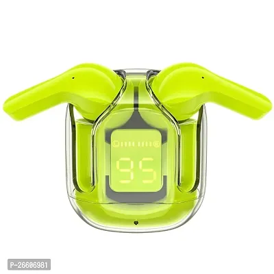 Latest Transparent Ultra -pods Earbuds 8D Stereo Audio, 15 Hours Playtime With Carry Case Bluetooth-thumb4