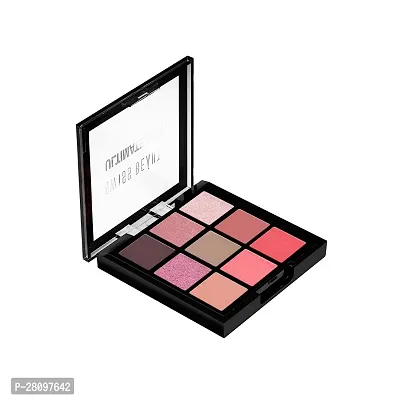 Swiss Beauty Ultimate 9 Pigmented Colors Eyeshadow Palette- 02- 6g-thumb2