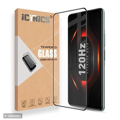 ICYNICS 11D Tempered Glass for Infinix Note 11s Bubble-Free, HD Clear, Anti-Scratch with Edge to Edge Full Screen Coverage  Easy Installation (Pack of 1)-thumb0