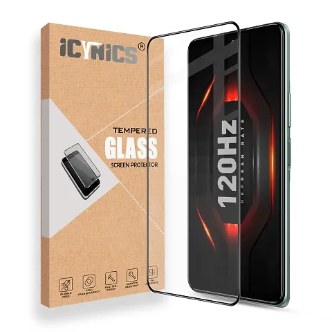 ICYNICS 11D Tempered Glass for Infinix Note 11s Bubble-Free, HD Clear, Anti-Scratch with Edge to Edge Full Screen Coverage & Easy Installation (Pack of 1)