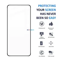 ICYNICS 11D Tempered Glass for Infinix Note 11s Bubble-Free, HD Clear, Anti-Scratch with Edge to Edge Full Screen Coverage  Easy Installation (Pack of 1)-thumb1