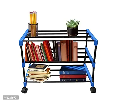 Book shelf with wheel