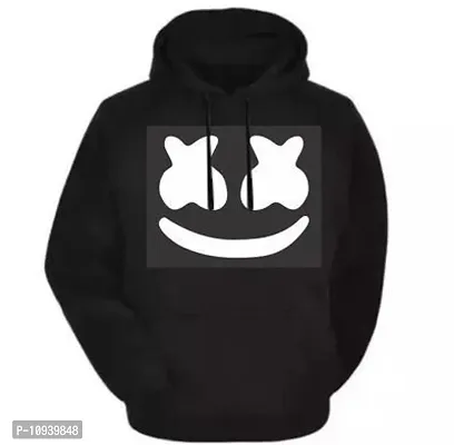 Stylish Fancy Cotton Blended Unisex Hoodies For Men-thumb0