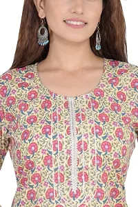 Trendy Beautiful Cotton Stitched Kurta Bottom Set-thumb2