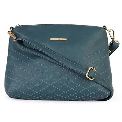 Nicoberry women,s exotic sling bag (Green)