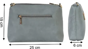 Nicoberry women,s slingbag (Grey)-thumb2